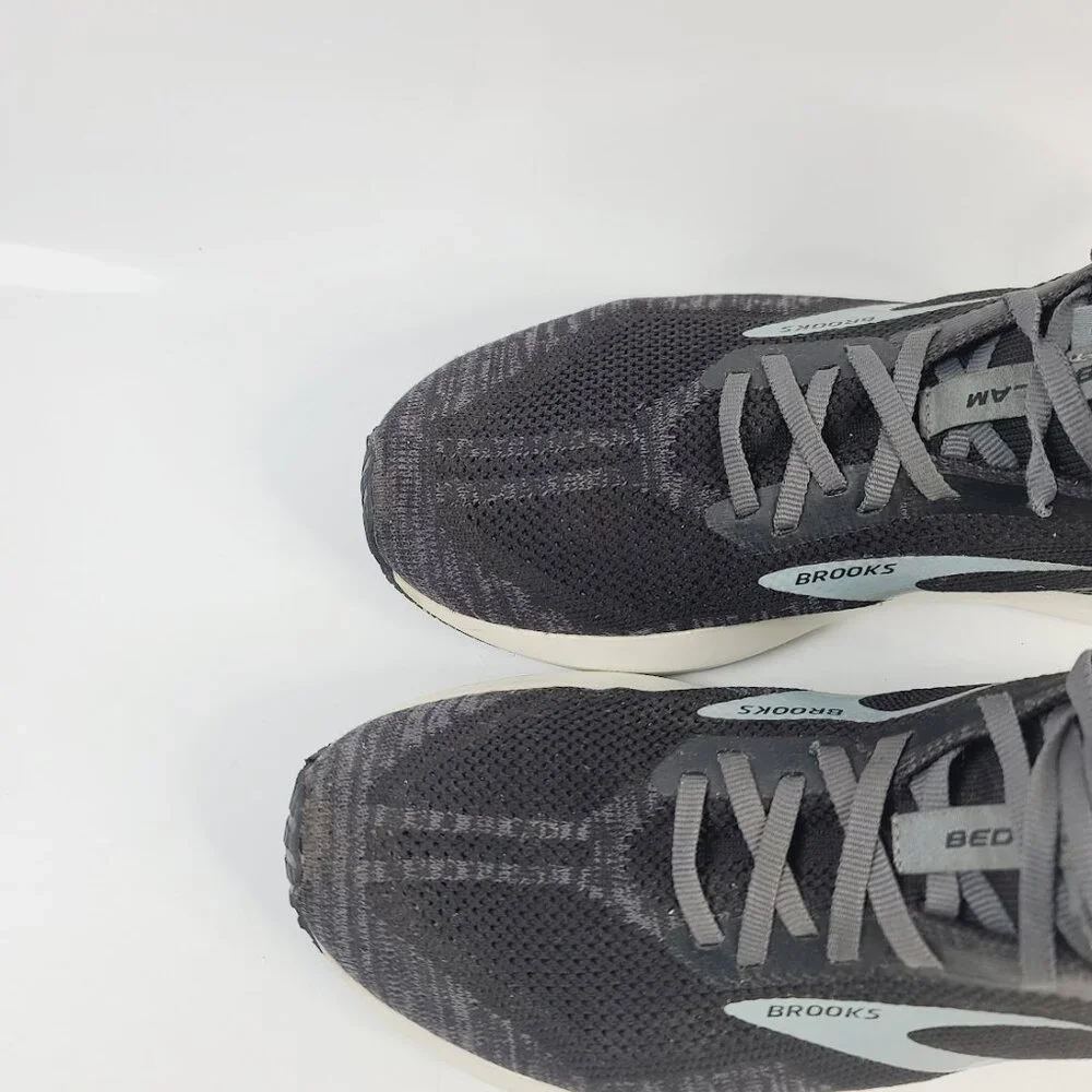 Brooks Men's Black White Bedlam 3 Mesh Low Top‎ Athletic Running Shoes Size 8.5